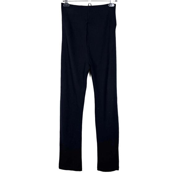 LESET Rio High Waist Straight Pant II Black Medium NEW pull-on stretch - Picture 3 of 9